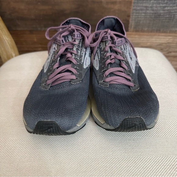Brooks Ricochet Running Shoes Womens 8 Gray Mauve Athletic Trainers Sneakers - Picture 5 of 9